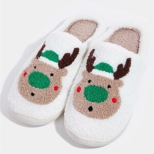 Cozy Reindeer Slippers